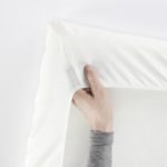 BABYBJORN Fitted Sheet for Travel Crib Light – Organic White