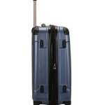 Rockland London Hardside Spinner Wheel Luggage, Blue, 3-Piece Set (20/24/28)