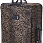Rockland Jungle Softside Upright Luggage Set, Leopard, 4-Piece (14/29/24/28)