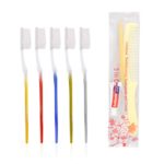 50 Pack Disposable Toothbrushes with Toothpaste and Comb for Homeless Individually Wrapped-Suitable for Hotel,Air Bnb,Shelter/Homeless/Nursing Home/Charity(（50 pcs）)