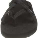 Teva Women’s Olowahu Flip-Flop – 6 B(M) US – Mix Black on Black