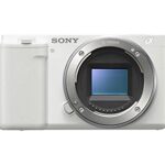 Sony Alpha ZV-E10 – APS-C Interchangeable Lens Mirrorless Vlog Camera – White