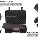 Durabox All Weather Travel Hard Case with Customizable Foam for Cameras, Lenses, Drones, Laptops, Guns, Pistols and More (Medium 18 x 14 x 6”)
