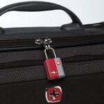 SwissGear TSA-Approved Travel Sentry Luggage Locks – Set of 2 Mini Locks with 2 Keys, Red, One Size