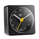 Braun BNC002BKBK Classic Analog Quartz Alarm Clock