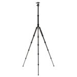 Benro MeFOTO Roadtrip PRO Travel Tripod, Ballhead and Monopod in Black, 1 Series Carbon Fiber Legs, 4 Leg Sections, Twist Leg Locks, Carrying Case (BMRTPROCBLK)