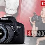 Canon EOS 2000D / Rebel T7 DSLR Camera with 18-55mm Lens, Creative Filter Set, EOS Camera Bag, Sandisk Ultra 64GB Card, 6AVE Electronics Cleaning Set, and More (International Model)