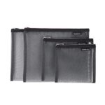 Travelon Set of 4 Mesh Pouches, Gray, 9.5 x 12.75 x 0.5