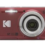 Kodak PIXPRO Friendly Zoom FZ55-RD 16MP Digital Camera with 5X Optical Zoom 28mm Wide Angle and 2.7″ LCD Screen (Red)