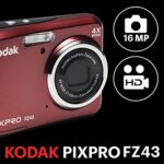 Kodak PIXPRO Friendly Zoom FZ43-RD 16MP Digital Camera with 4X Optical Zoom and 2.7″ LCD Screen (Red)