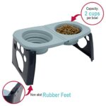 SPORT PET Elevated Travel Folding Bowls