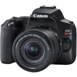 Canon EOS Rebel SL3 DSLR Camera with 18-55mm Lens (Black) + EOS Bag + Sandisk Ultra 64GB Card + Cleaning Set and More