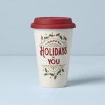 HAPPY HOLIDAYS TO YOU TRAVEL MUG