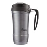 bubba Hero Dual-Wall Vacuum-Insulated Stainless Steel Travel Mug, 18 oz., Gunmetal