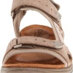 Rockport Cobb Hill Women’s Fiona Sandal, Taupe, 7.5 W US