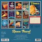 Space Travel 2023 Wall Calendar
