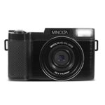 Minolta MND30 30 MP / 2.7K Ultra HD Digital Camera (Black)