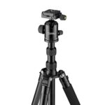 NATIONAL GEOGRAPHIC Travel Photo Tripod Kit with Monopod, Aluminium, 5-Section Legs, Twist Locks, Load up 8kg, Carrying Bag, Ball Head, Quick Release, NGTR002T
