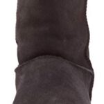 UGG Men’s Classic Short Sheepskin Boots, Black, 13 D(M) US