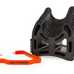 Camco Sidewinder RV Sewer Hose Support | Features a Lightweight, Flexible, and Durable Frame | Curve Around Obstacles | 10 Feet, Black (43031)