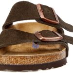 Birkenstock Unisex Arizona Mocha Suede Sandals – 41 N EU/10-10.5 2A(N) US Women/8-8.5 2A(N) US Men