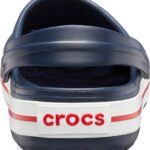 Crocs unisex adult Men’s and Women’s Crocband Clog, Navy, 7 Women 5 Men US