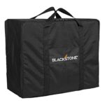 Blackstone 1723 Tabletop Griddle Carry Bag Fits 22 Inch Portable BBQ Grill Travel-600D Heavy Duty Weather Resistant Cover, 22 Inch, Black
