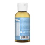 Dr. Bronner’s – Pure-Castile Liquid Soap (Baby Unscented, Travel Size, 2 ounce) – Made with Organic Oils, 18-in-1 Uses: Face, Body, Hair, Laundry, Pets and Dishes, Concentrated, Vegan, Non-GMO