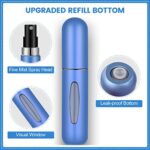 Perfume Travel Refillable Mini Spray Bottles Atomizer Travel Perfume Bottle Refillable Empty Cologne Travel Essentials For Women Mens Small Mister Spray Bottle For Travel Accessories 6 Pack 5ml/0.2oz