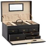 WOLF 280202 Heritage Extra Large Box, Black