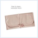 Conair Travel Jewelry Organizer, Travel Jewelry Bag with 6-Zippered Pockets in Blush Pink by Travel Smart