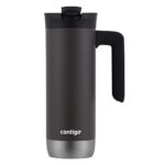 Contigo Superior 2.0 Stainless Steel Travel Mug with Handle and Leak-Proof Lid, Double-Wall Insulation Keeps Drinks Hot up to 7 Hours or Cold up to 18 Hours, 20oz Sake