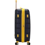 Rockland Unisex Adults Melbourne Hardside Expandable Spinner Wheel Luggage, Navy, 2-Piece Set (20/28)