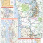 Rand McNally Easy To Read Folded Map: Washington State Map
