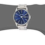 NIXON Sentry SS A3561258-00. Blue Sunray Men’s Watch (42mm Blue Sunray Watch Case. 23-20mm Stainless Steel Band)