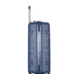 Rockland Vienna Hardside Luggage with Spinner Wheels, Navy, 3-Piece Set (20/24/28)