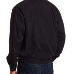 LONDON FOG Men’s Auburn Zip-Front Golf Jacket (Regular & Big-Tall Sizes), Black, X-Large