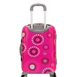 Rockland Vision Hardside Spinner Wheel Luggage, Pink Pearl, Carry-On 20-Inch