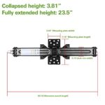 Weize Camper RV Trailer Stabilizer Leveling Scissor Jacks with Handle -24″- 6500lbs – Set of 2