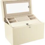 WOLF 315153 London Medium Jewelry Box, Cream