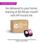 HP Tango Smart Wireless Printer – Mobile Remote Print, Scan, Copy, HP Instant Ink, Works with Alexa(2RY54A),White