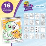 Crayola Color & Erase Coloring Book Set – Ocean, Farm, Dinosaur (3 Pack), Toddler Coloring Activity for Preschool & Kindergarten, Back to School