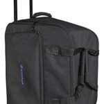 Rockville Rolling Travel Bag for 12″ DJ PA Speakers w/Carry Handle+Wheels (SB12L)