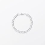 Amazon Essentials Sterling Silver Double-Link Chain Bracelet, 7″