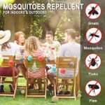 DALIYREPAL Mosquito Repellent Outdoor Patio,Mosquito Repellent for Patio, Powerful Mosquito Deterrent Indoors,Mosquito Repellent for Kids and Adults, 8 Pouches/Bag Mosquito Control for Camping/Travel
