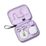 Nanit Travel Case – Protective Hard Shell Carrying Case for Nanit Pro Baby Monitor and Multi-Stand Travel Accessory, Purple Floral