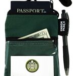 Ensign Peak Neck Wallet, Green