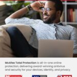 McAfee Total Protection 2023 | 5 Devices | 15 Month Subscription | Antivirus Software Includes Secure VPN, Password Manager, Dark Web Monitoring | Amazon Exclusive | Download