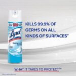 Lysol To Go Disinfectant Spray, Crisp Linen, 1 Ounce, Pack of 12