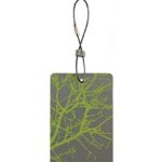 Lewis N. Clark Travel Green 2-Pack Luggage Tags, Green